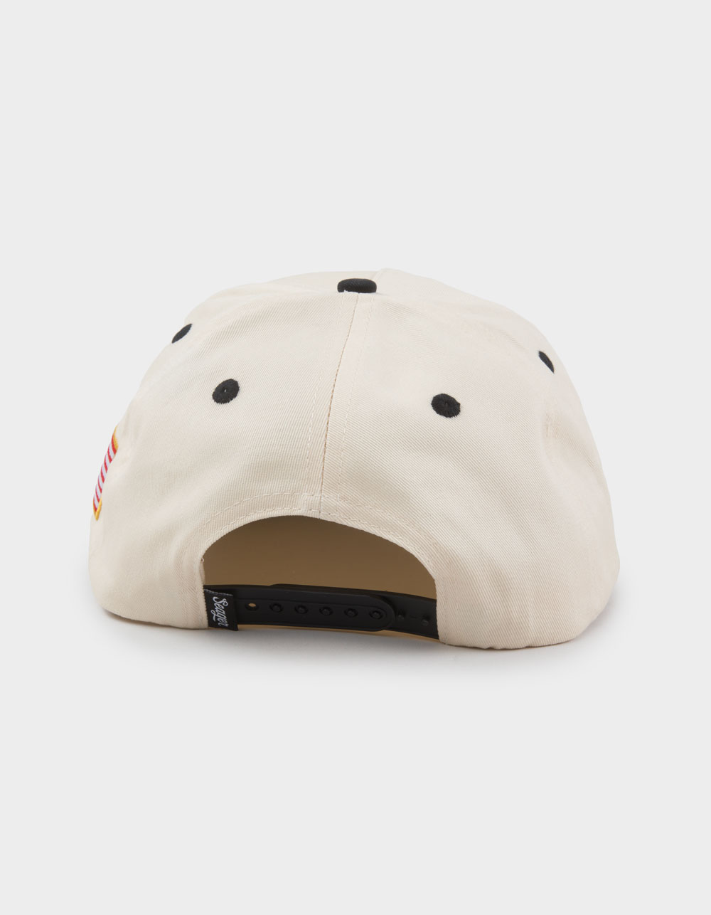 SEAGER Americana Snapback Hat - Cream Combo
