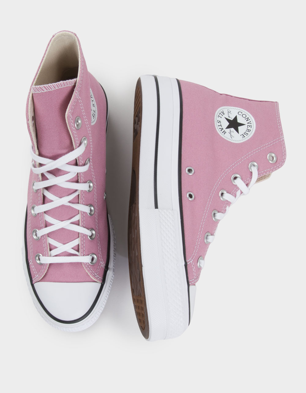 CONVERSE Chuck Taylor All Star Lift Womens Platform High Top Shoes - PINK