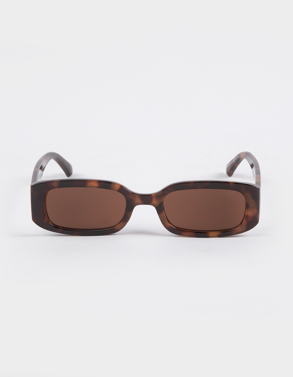 RSQ Rectangle Plastic Sunglasses - TORTOISE