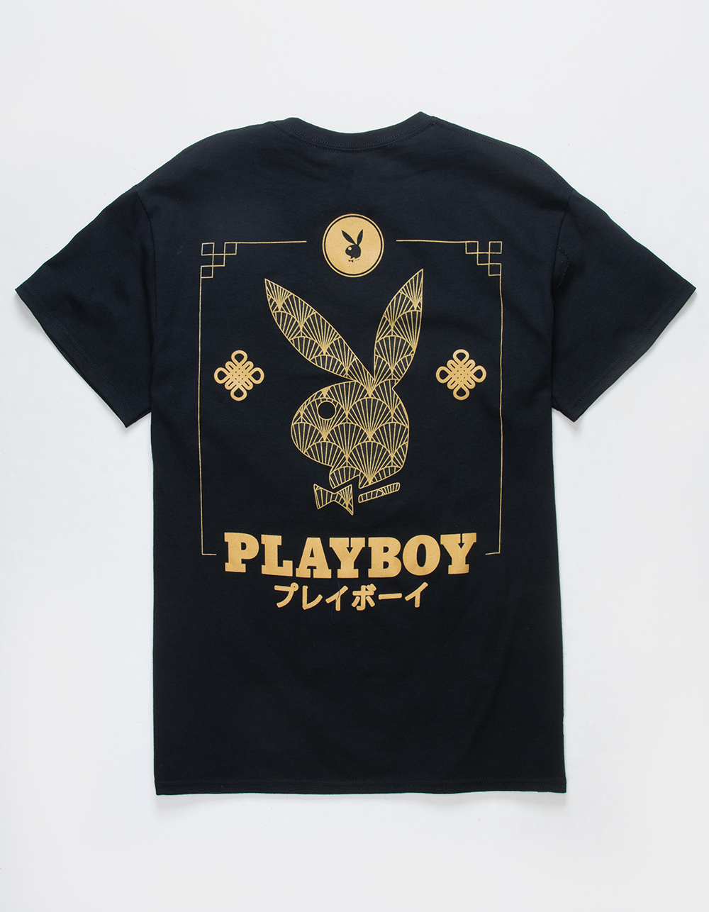 PLAYBOY Printed Bunny Mens Tee - BLACK | Tillys