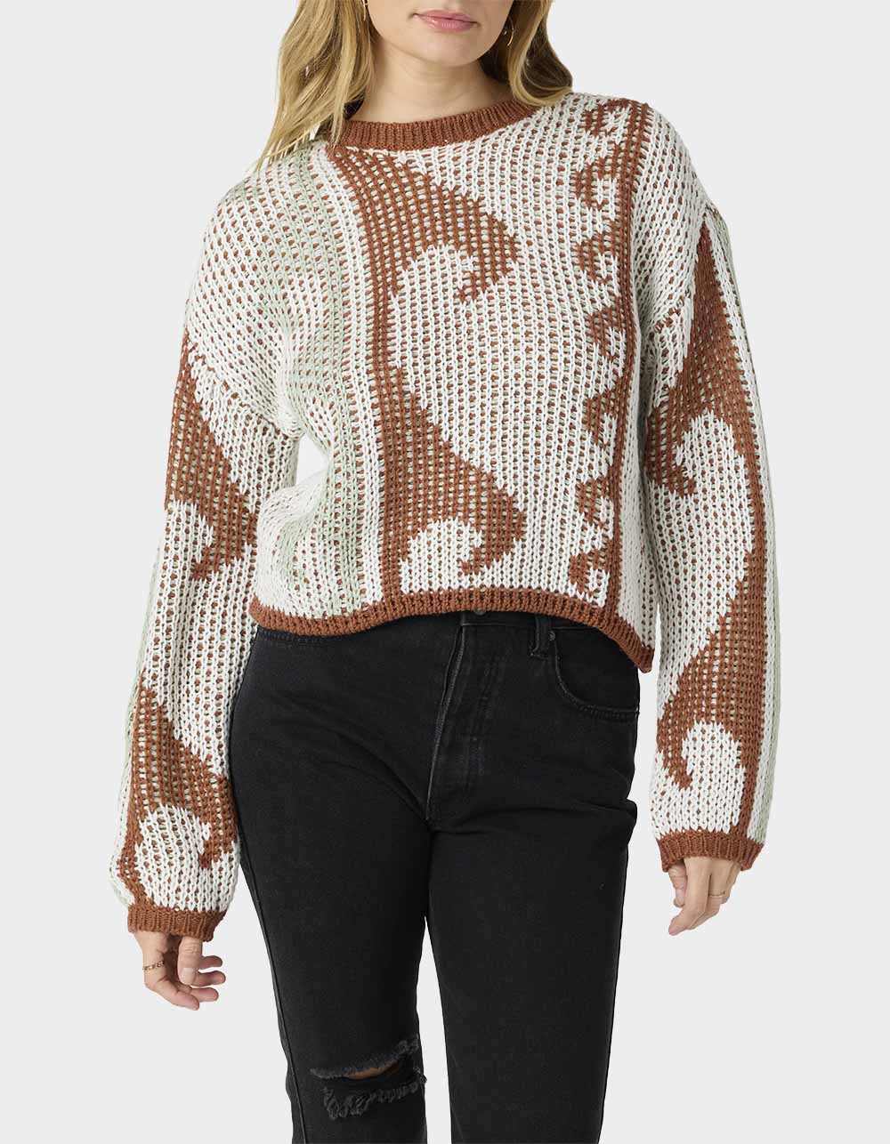 O'NEILL Josephine Long Sleeve Womens Sweater - MULTI