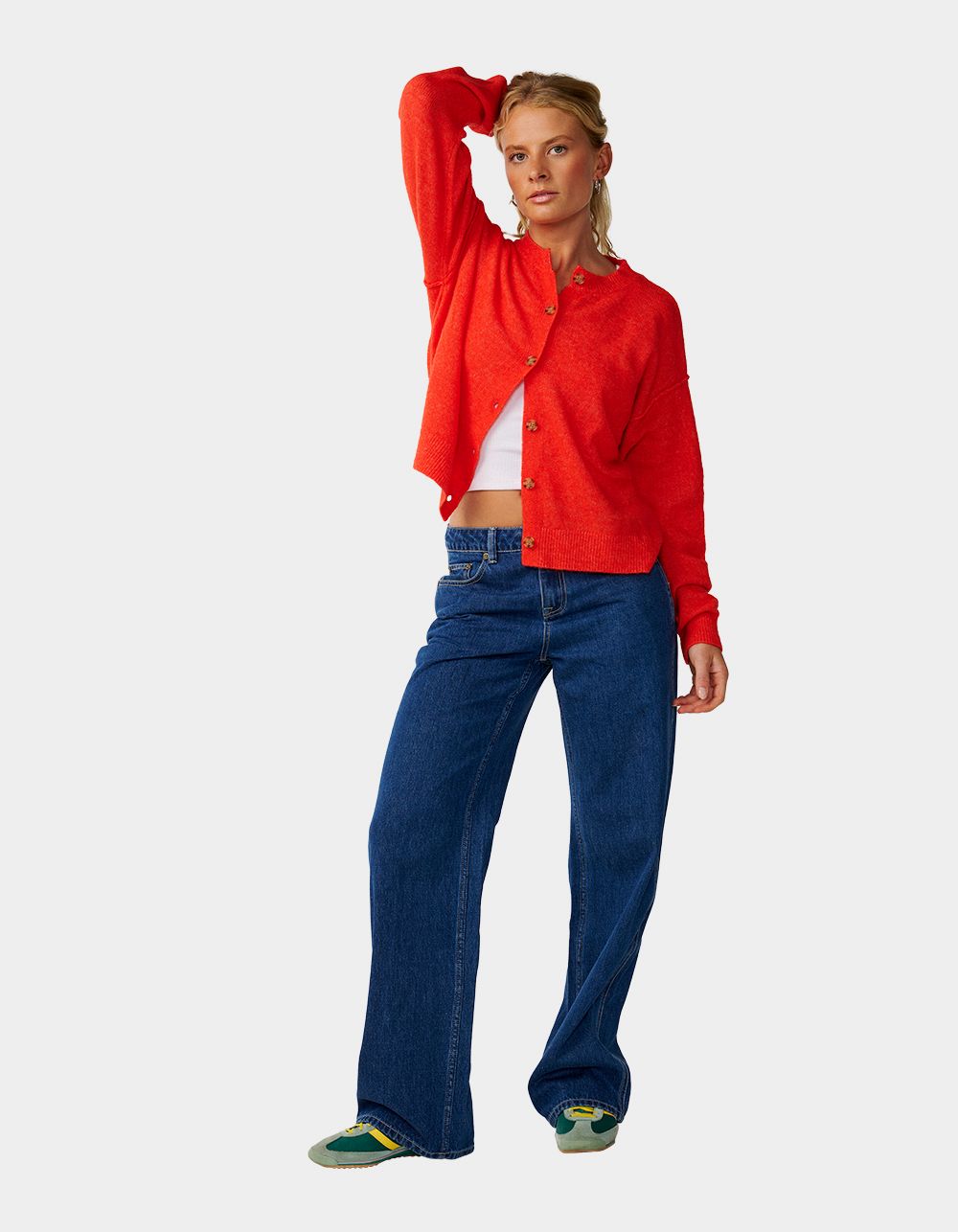 RIP CURL Emily Womens Cardigan - RED