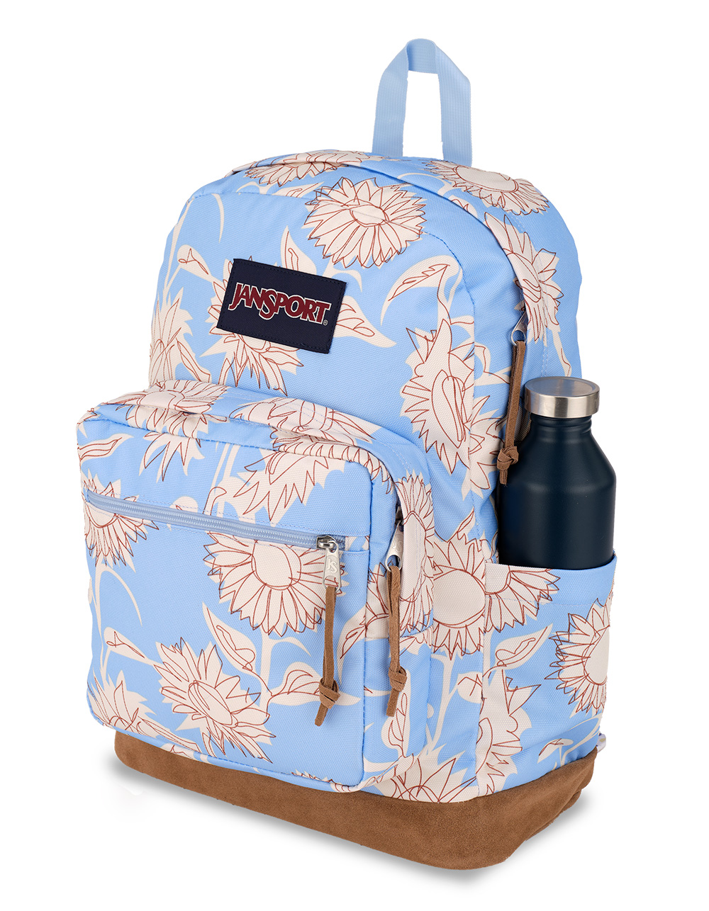 JANSPORT Right Pack Backpack - SKETCHY SUNFLOWER BLUE