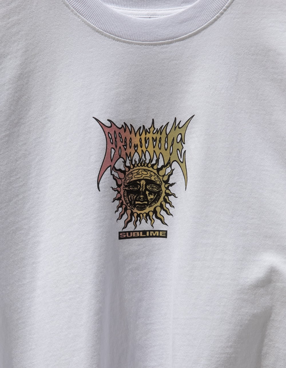 PRIMITIVE x Sublime Flyer Mens Heavyweight Tee - WHITE