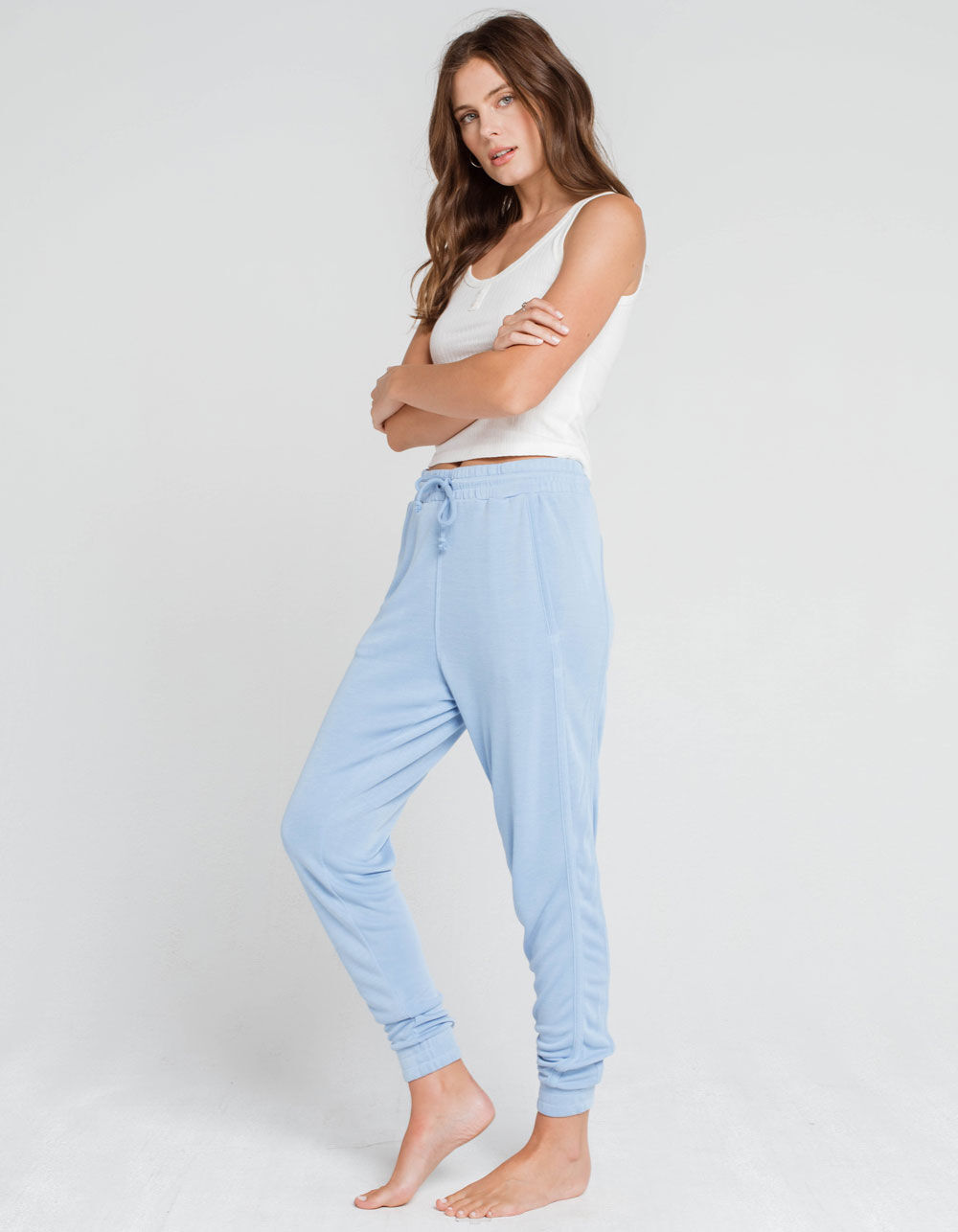 FREE PEOPLE Back Into It Womens Sky 