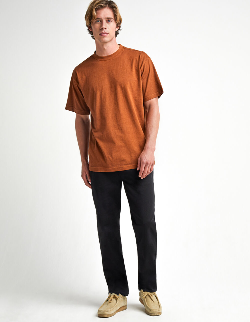 RSQ Premium Mens Carmel T-Shirt - CARMEL | Tillys