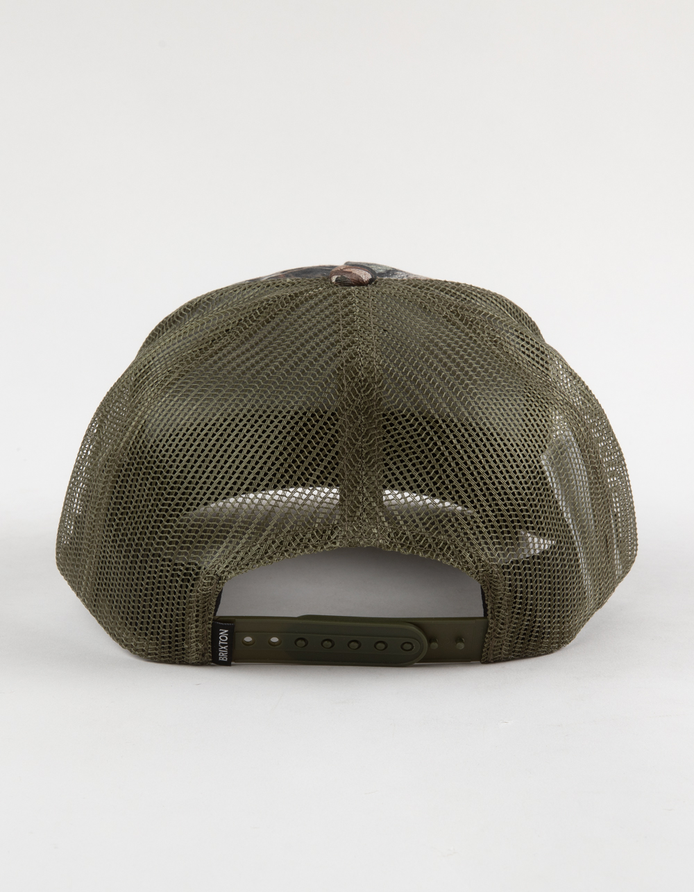 BRIXTON Hubal Trucker Hat - CAMO GREEN