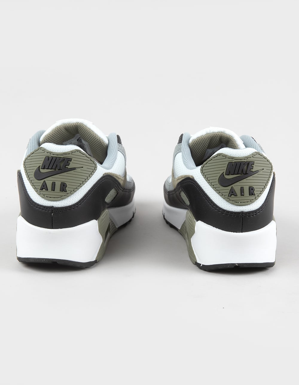 NIKE Air Max 90 Mens Shoes - WHITE/OLIVE