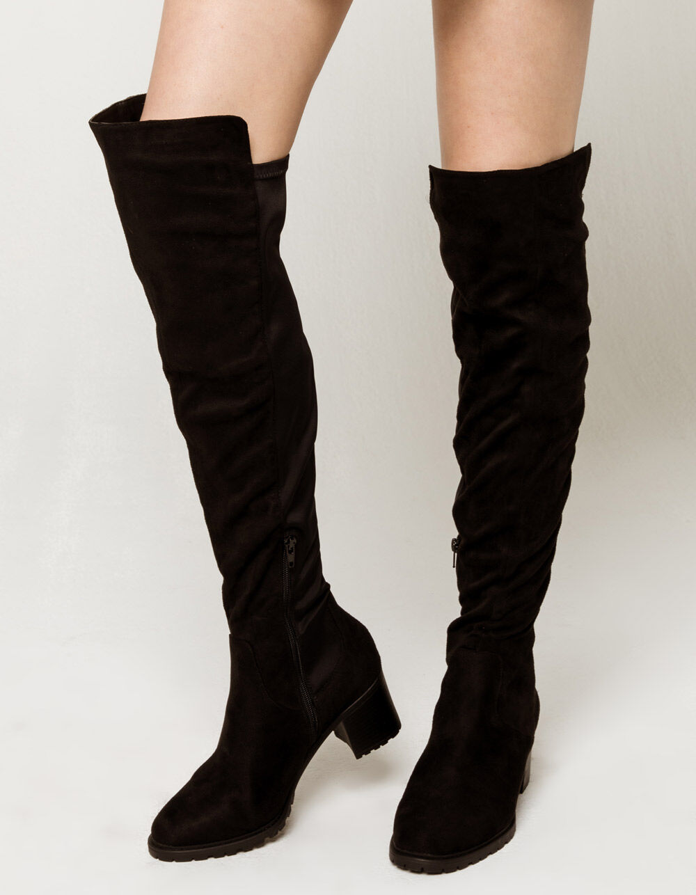 wild diva over the knee heeled womens boots