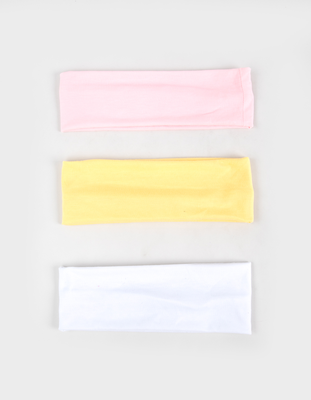FULL TILT 3 Pack Solid Butter Soft Headbands