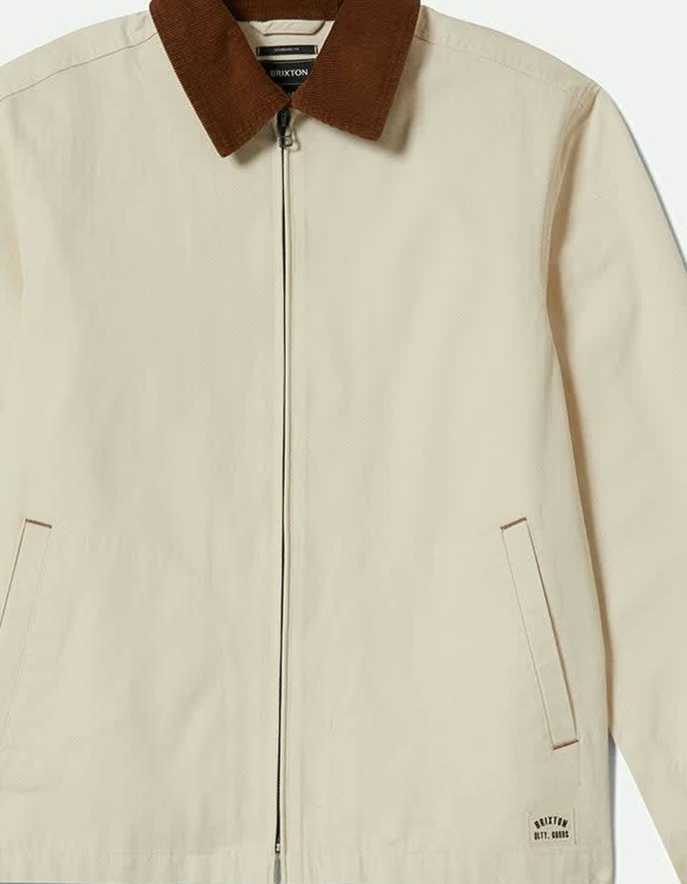 BRIXTON Mechanic Mens Garage Jacket - CREAM