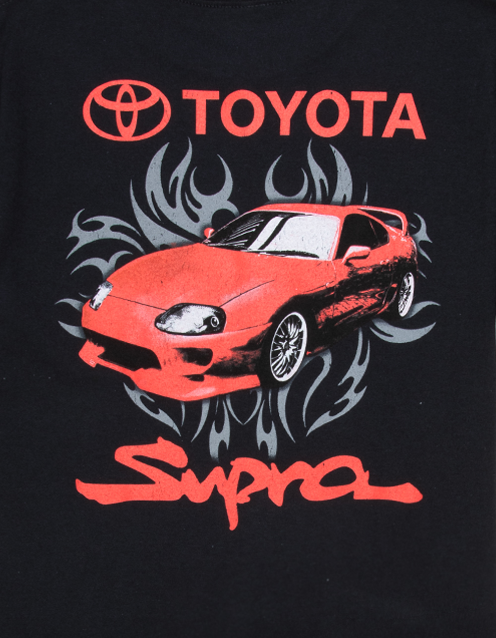 TOYOTA Tribal Supra Boys Tee - BLACK