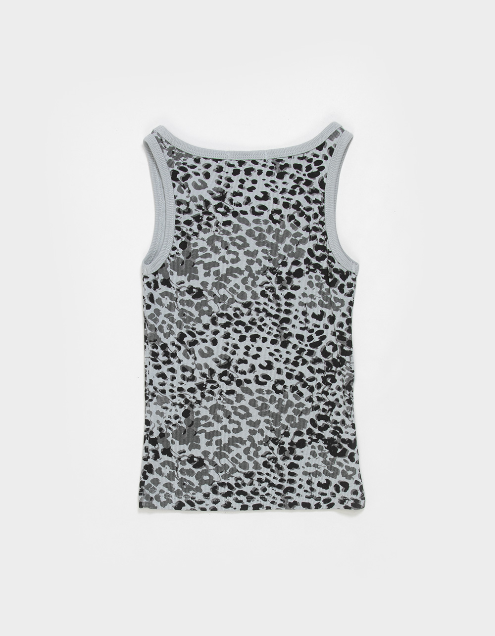 VON DUTCH Animal Girls Tank Top - GRAY COMBO