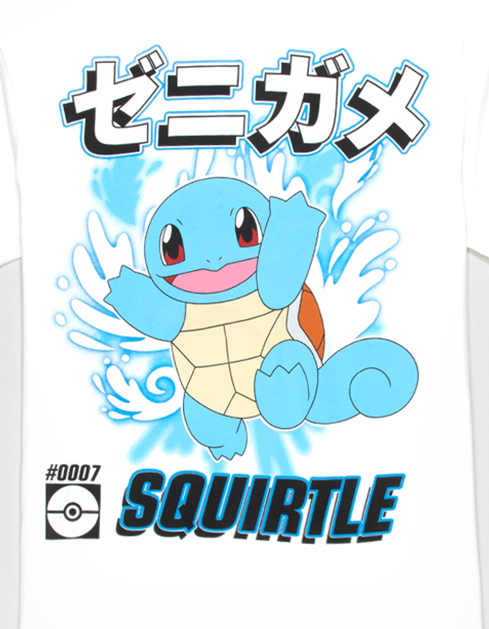 POKEMON Squirtle Mens Boxy Tee - WHITE