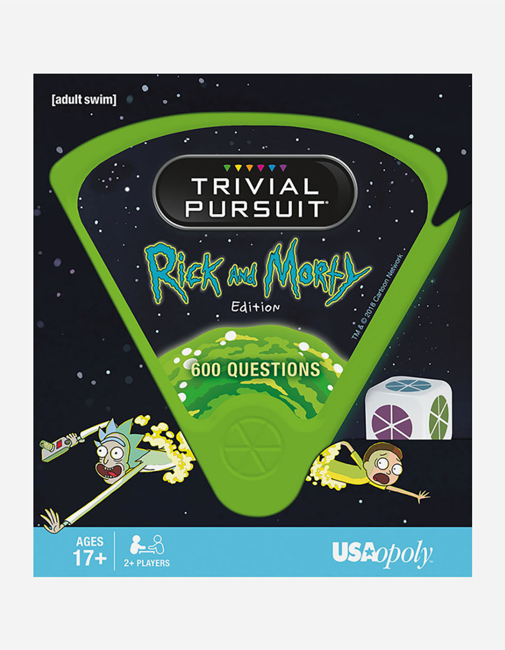 USAOPOLY Rick And Morty Trivial Pursuit image number 0