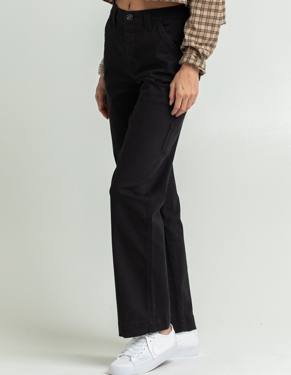 FULL TILT Womens Carpenter Pants BLACK Tillys
