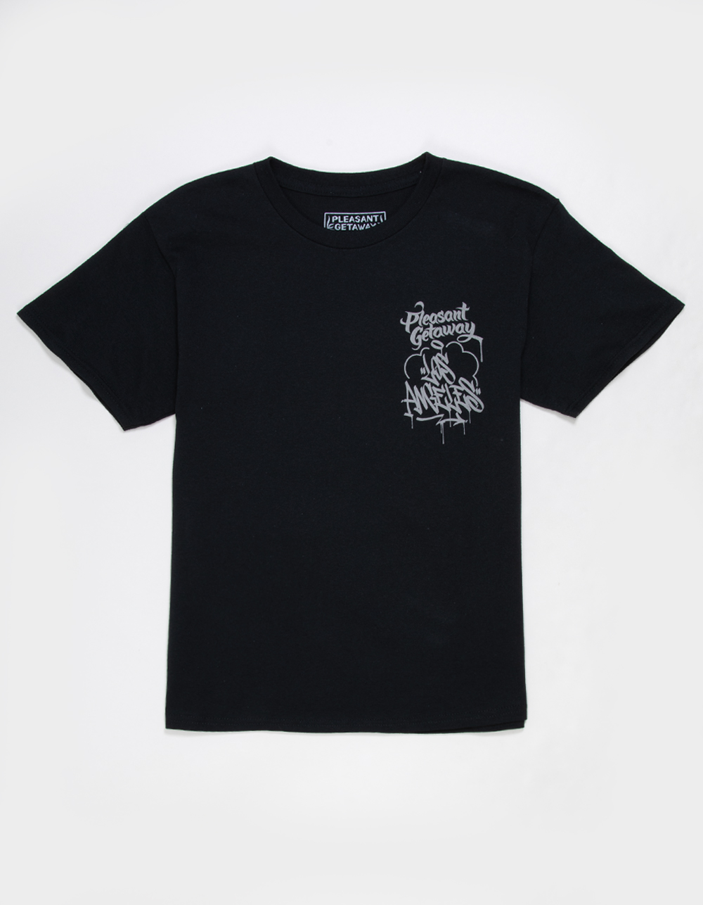 PLEASANT GETAWAY LA Doberman Boys Tee - BLACK