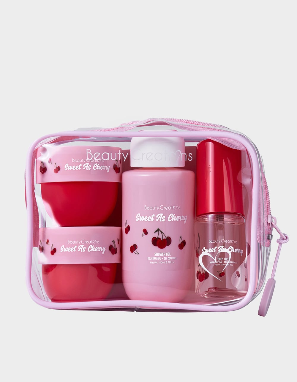 BEAUTY CREATIONS Sweet Dose Mini Body Care Kit - PINK
