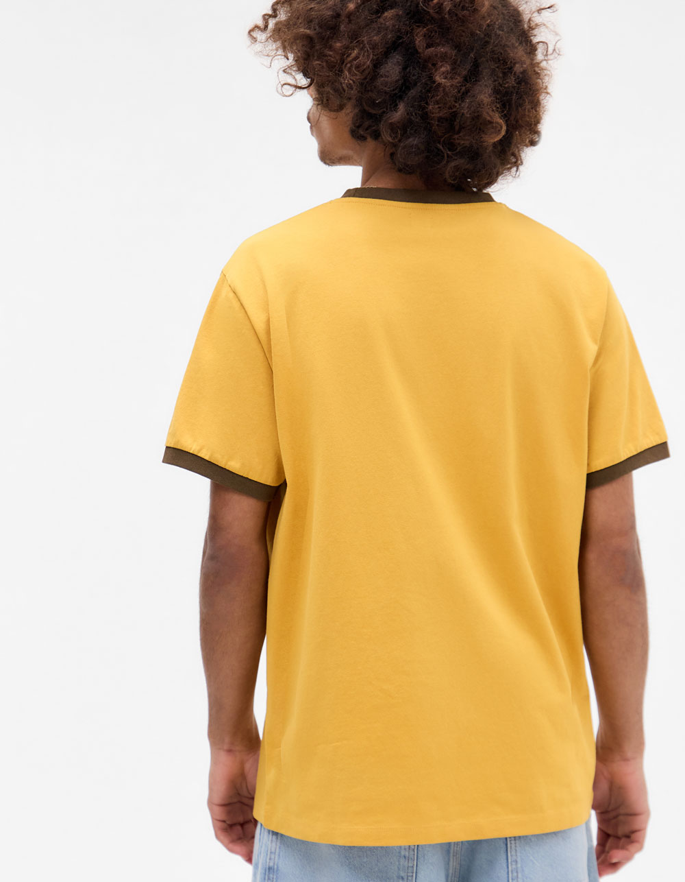 BDG Urban Outfitters Belleville Mens Tee - YELLOW