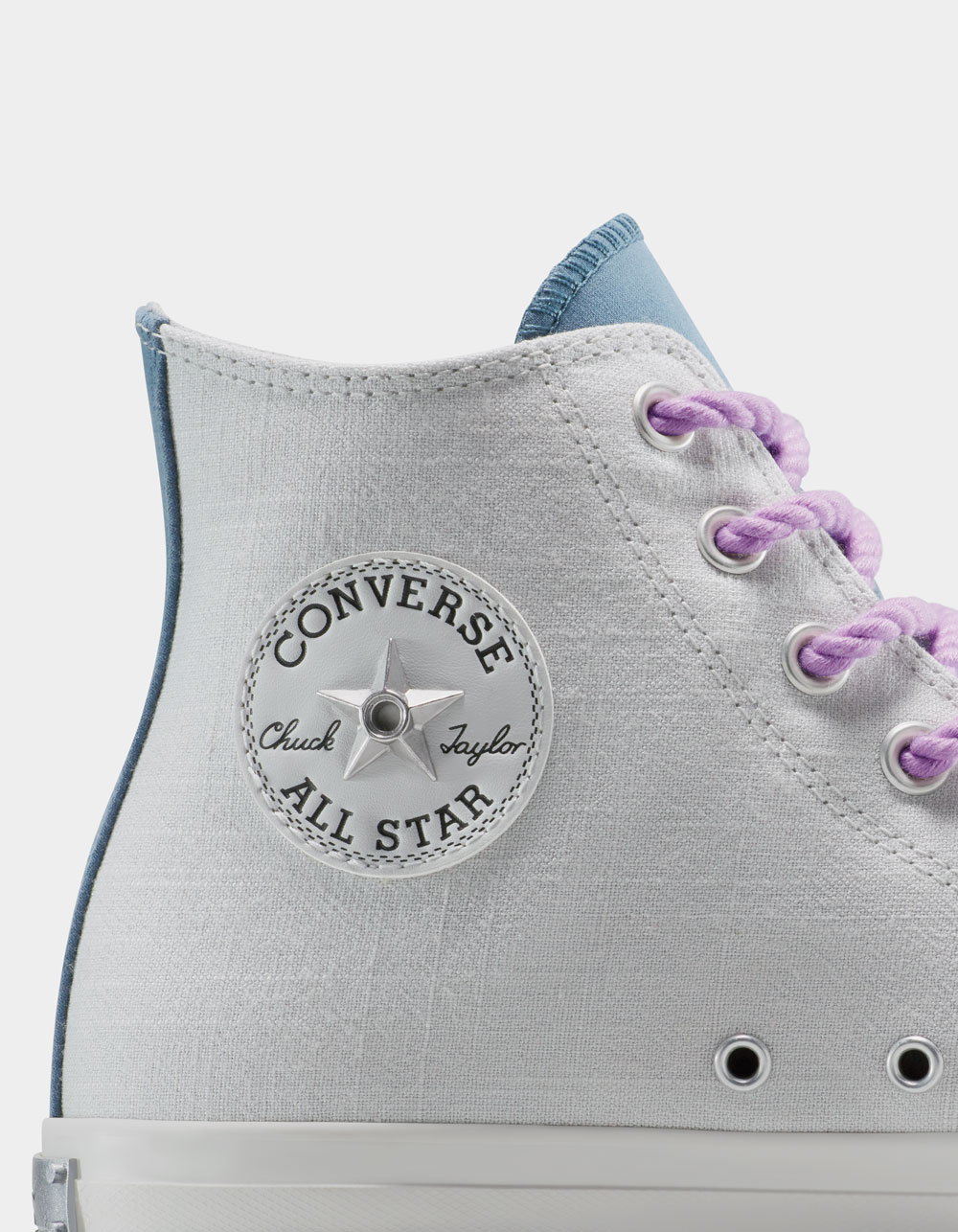 CONVERSE x Naruto Shippuden Sasuke Chuck Taylor All Star High Top Shoes - WHITE COMBO