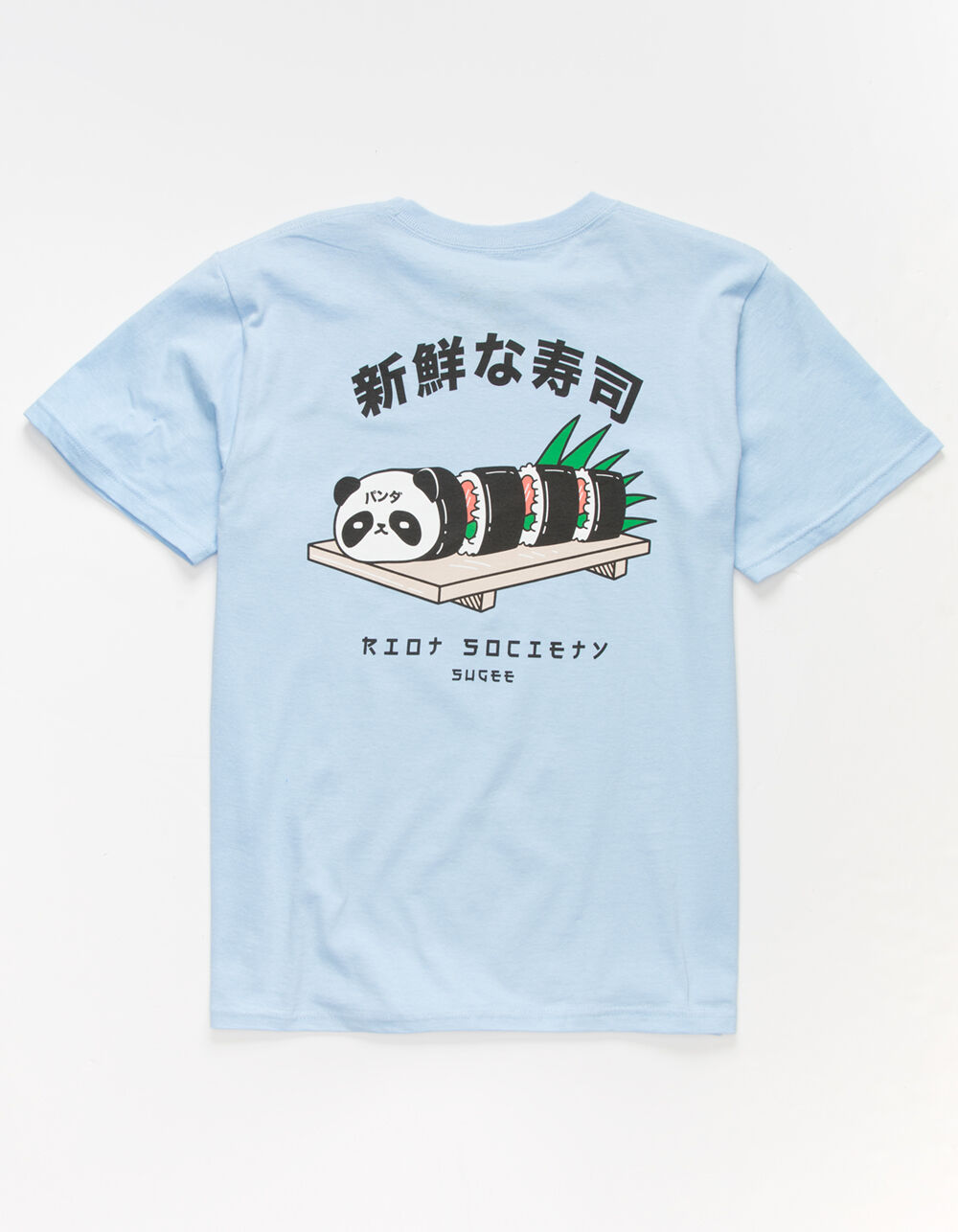 RIOT SOCIETY Sugee Panda Sushi T-Shirt - LIGHT BLUE | Tillys
