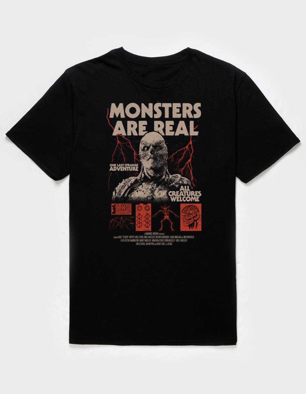 STRANGER THINGS Vecna Army Unisex Tee - BLACK