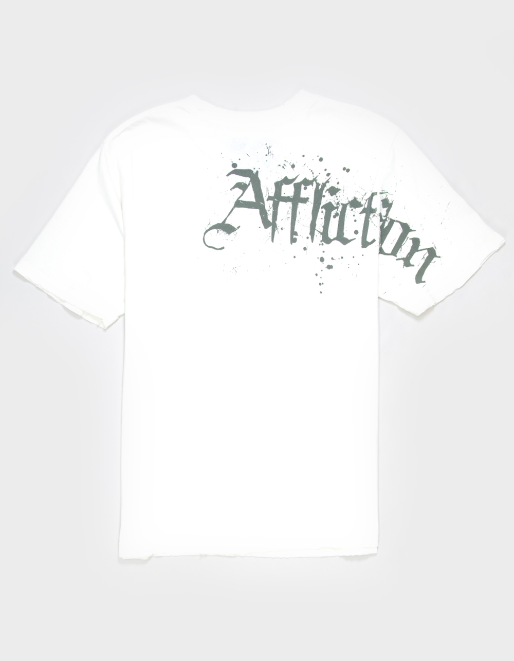AFFLICTION Cross Mens Tee - OFF WHITE