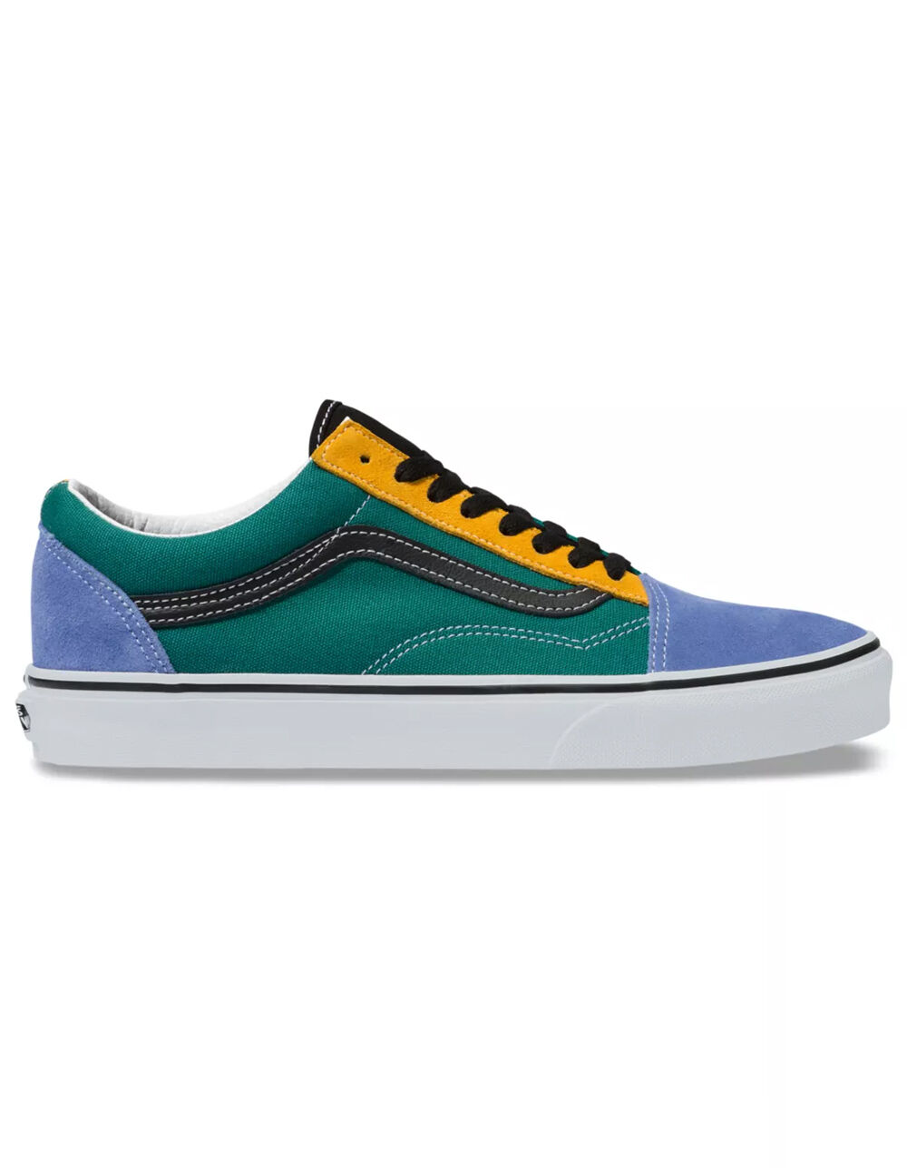 VANS Mix & Match Old Skool Cadmium Yellow & Tidepool Shoes image number 1