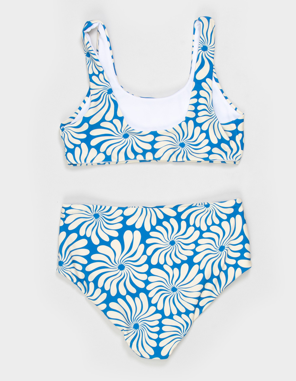 SEAESTA SURF Panama Girls Bralette Bikini Set - BLUE COMBO