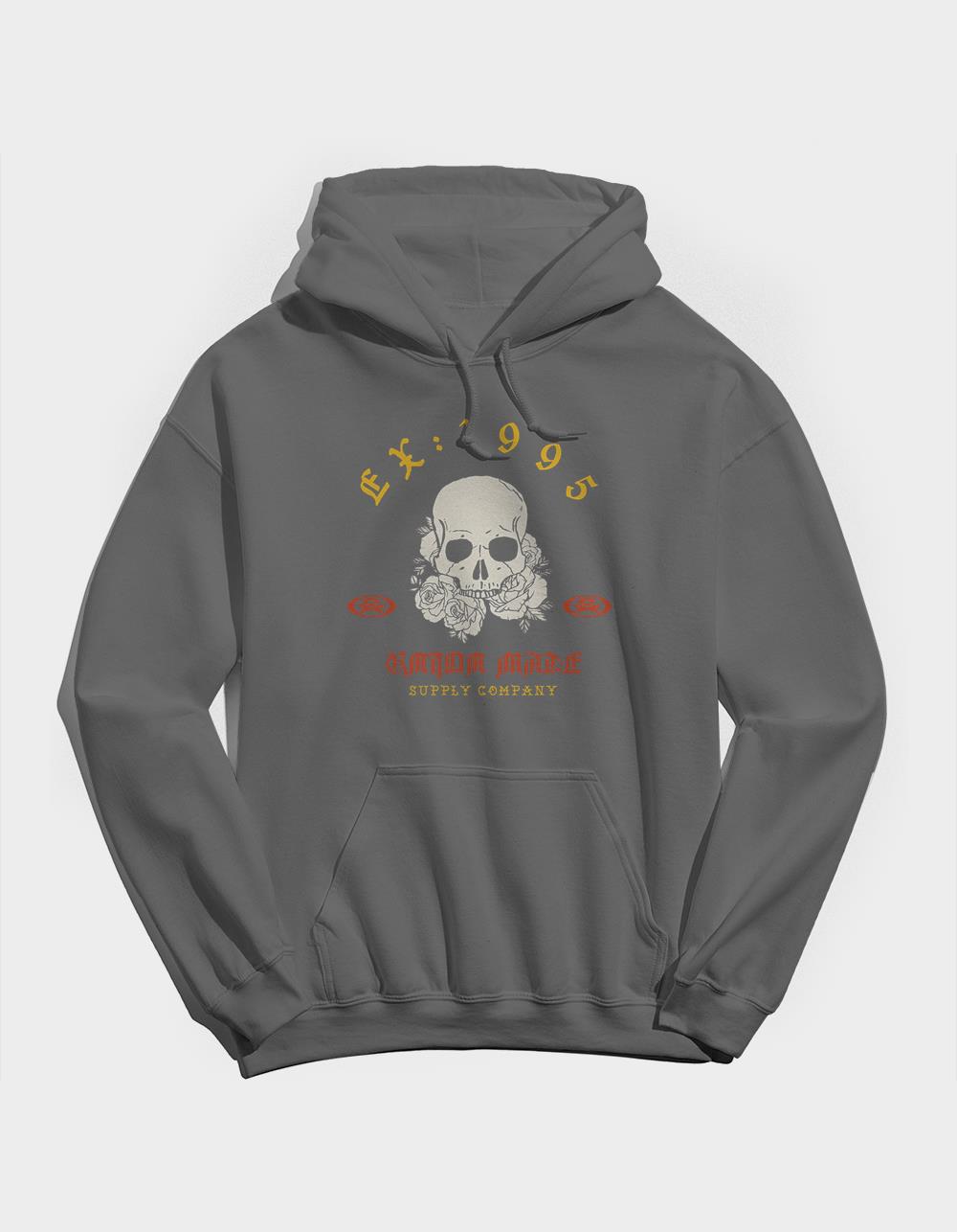 EXTREME Skate Supply Company Unisex Hoodie - CHARCOAL