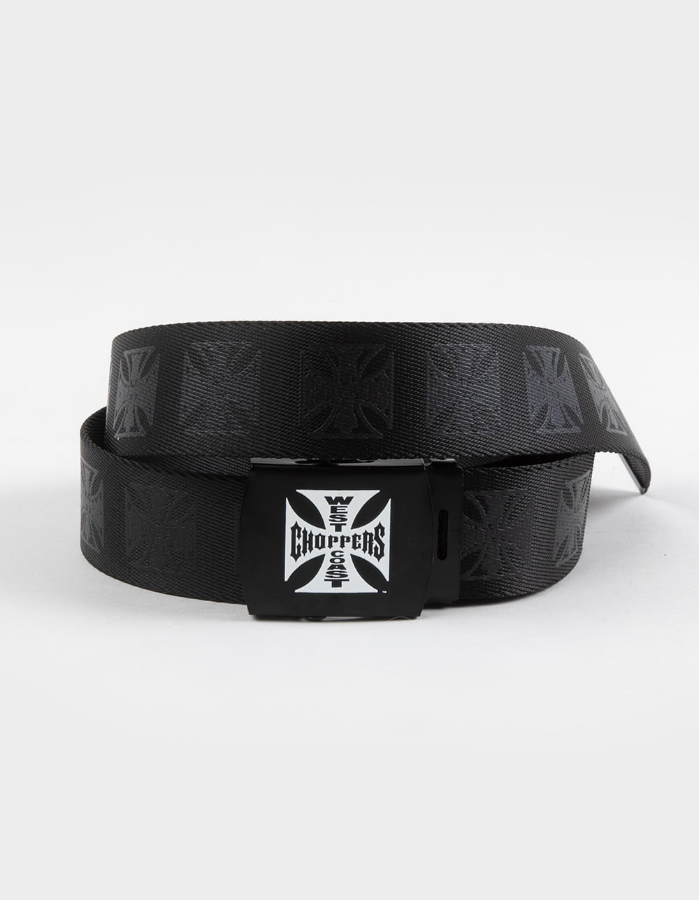 WEST COAST CHOPPERS Diehard Web Belt - BLACK