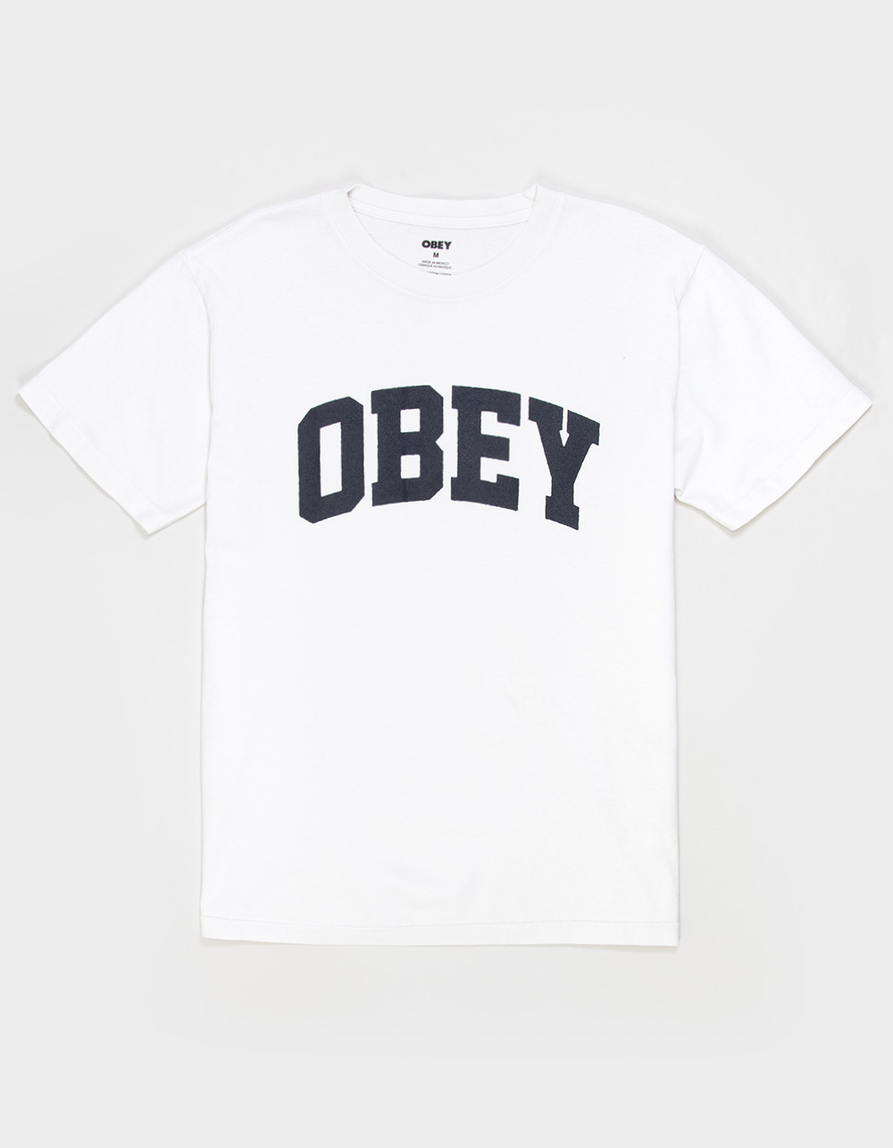 OBEY Collegiate Mens Tee - CHALK