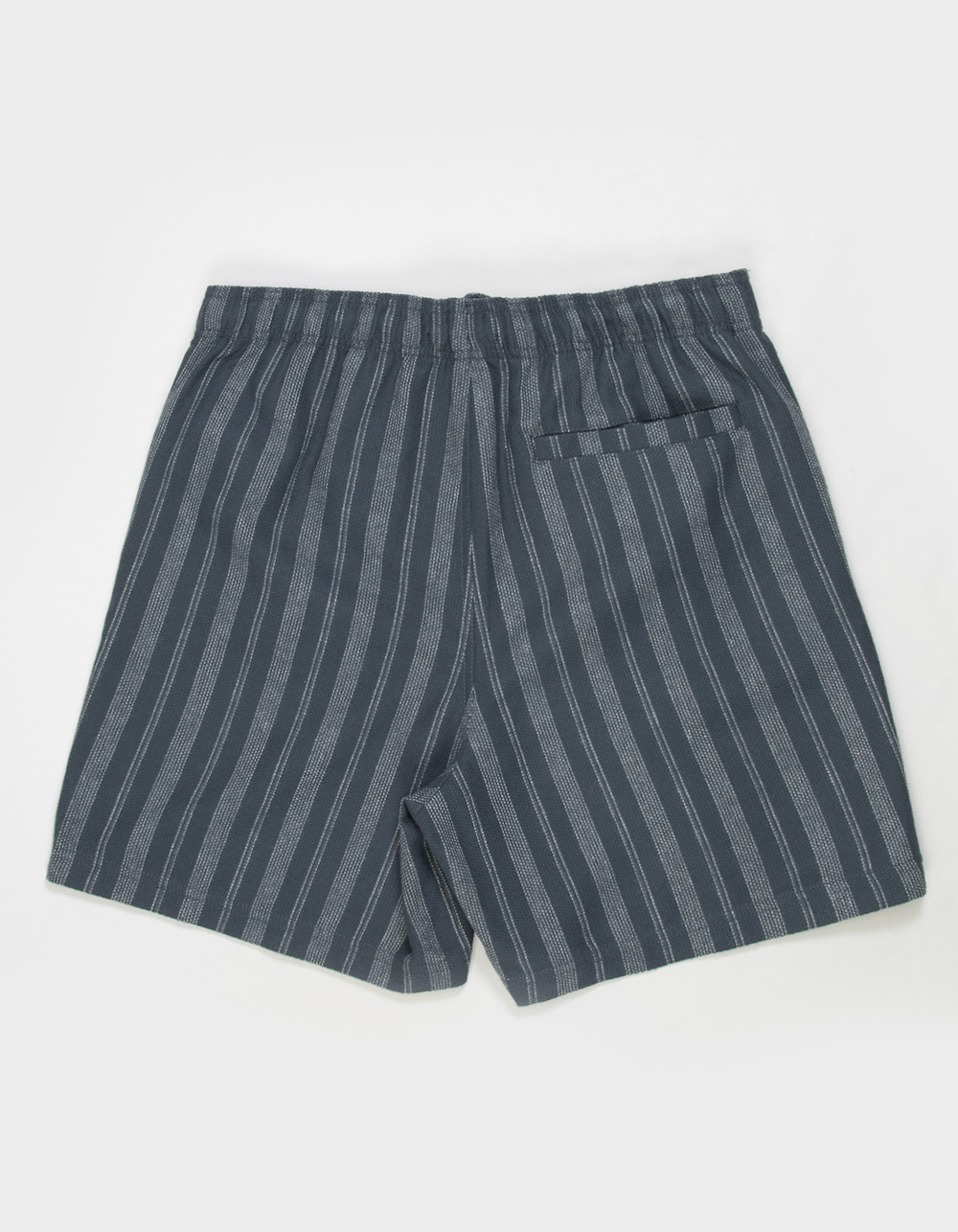 RSQ Mens Stripe Pull On Shorts - GRAY/WHITE
