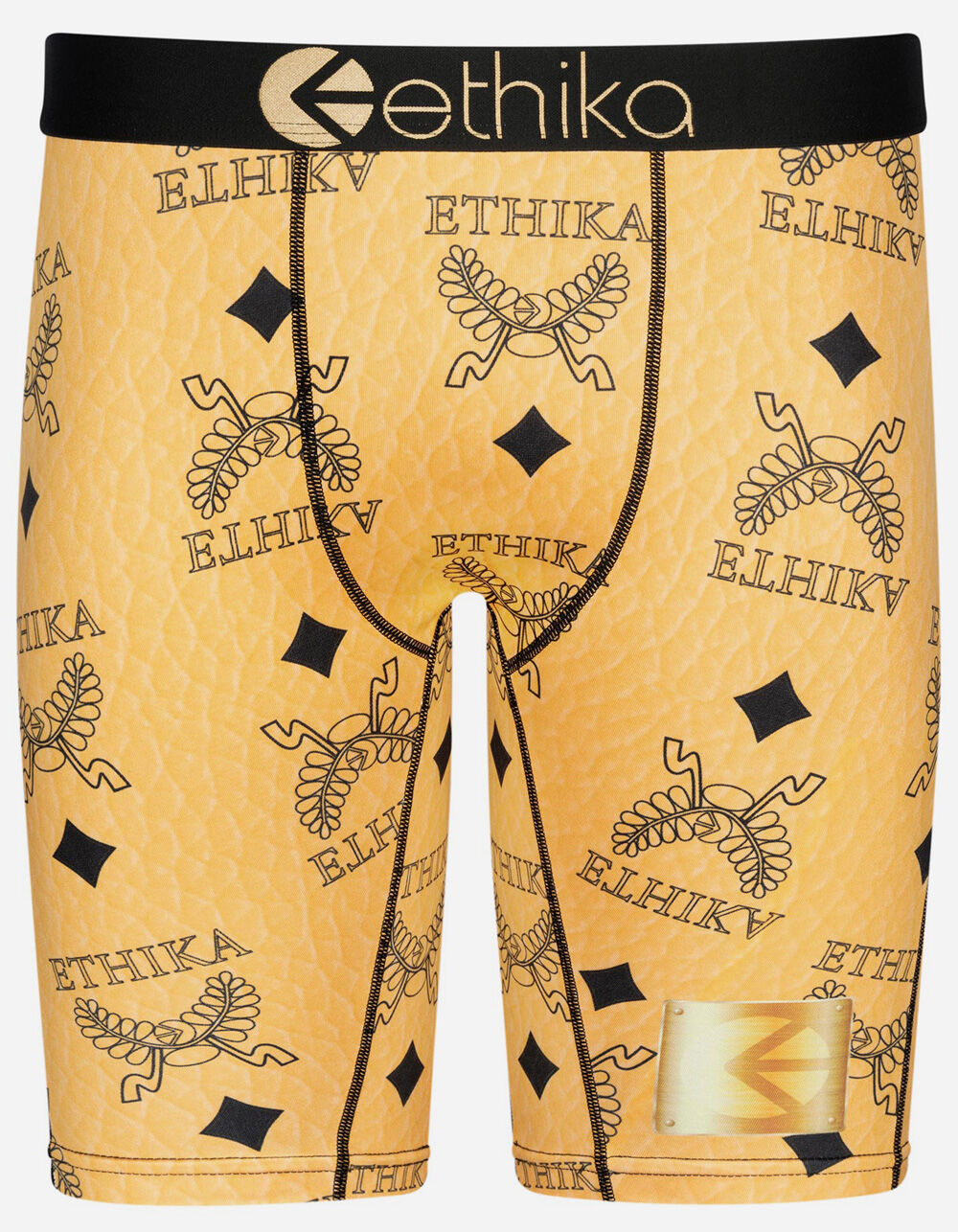 ETHIKA MCM Ethika Mens Boxer Briefs GOLD Tillys