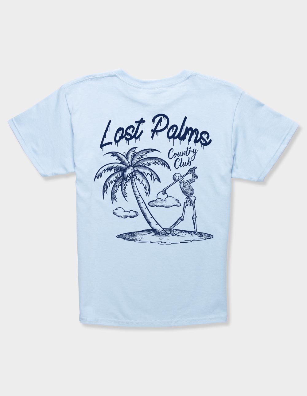 GOLF Lost Palms Country Club Unisex Kids Tee - LIGHT BLUE