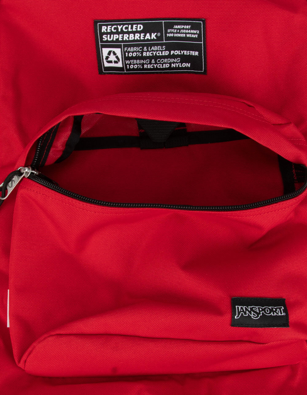 JANSPORT Recycled SuperBreak Red Backpack - RED | Tillys