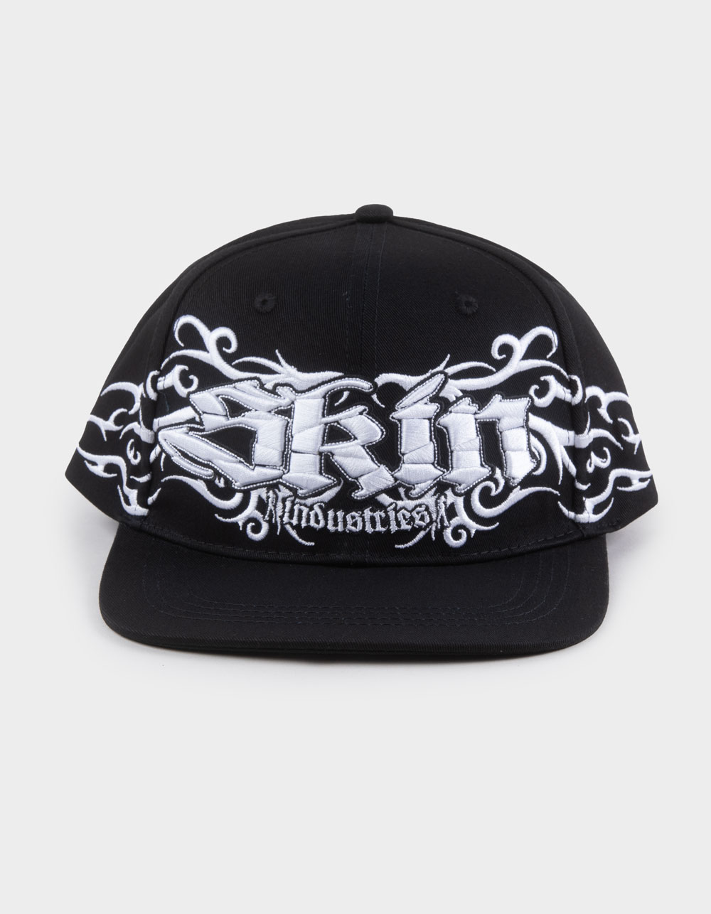 SKIN INDUSTRIES Tribal Snapback Hat - BLACK