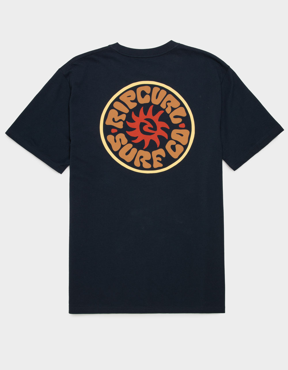 RIP CURL Pacific Rinse Circle Mens Relaxed Tee  - NAVY