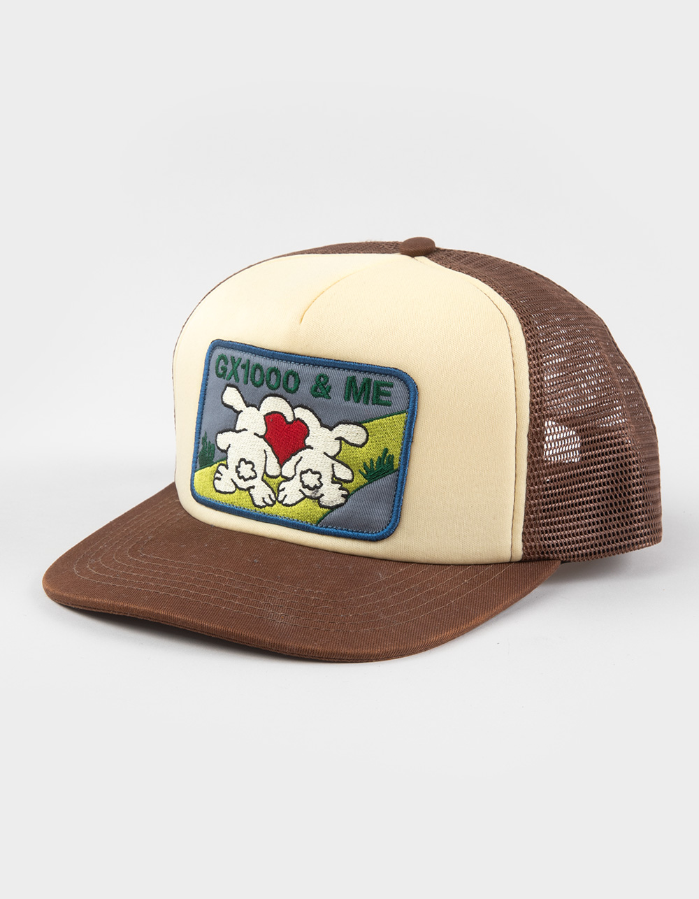 GX1000 GX & Me Trucker Hat - BROWN COMBO