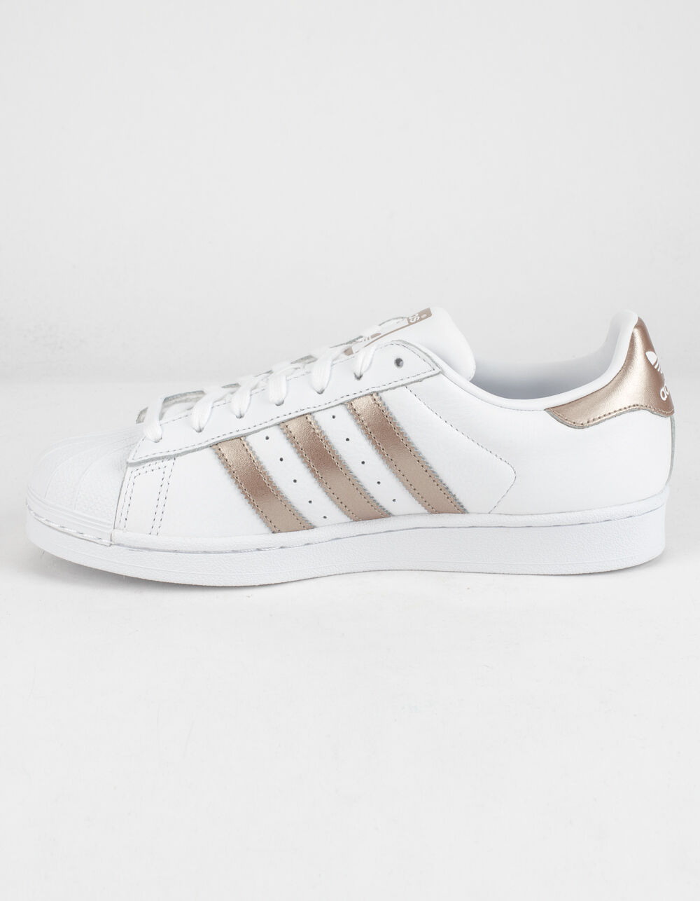 ADIDAS Superstar Womens Shoes - WHITE/GOLD | Tillys
