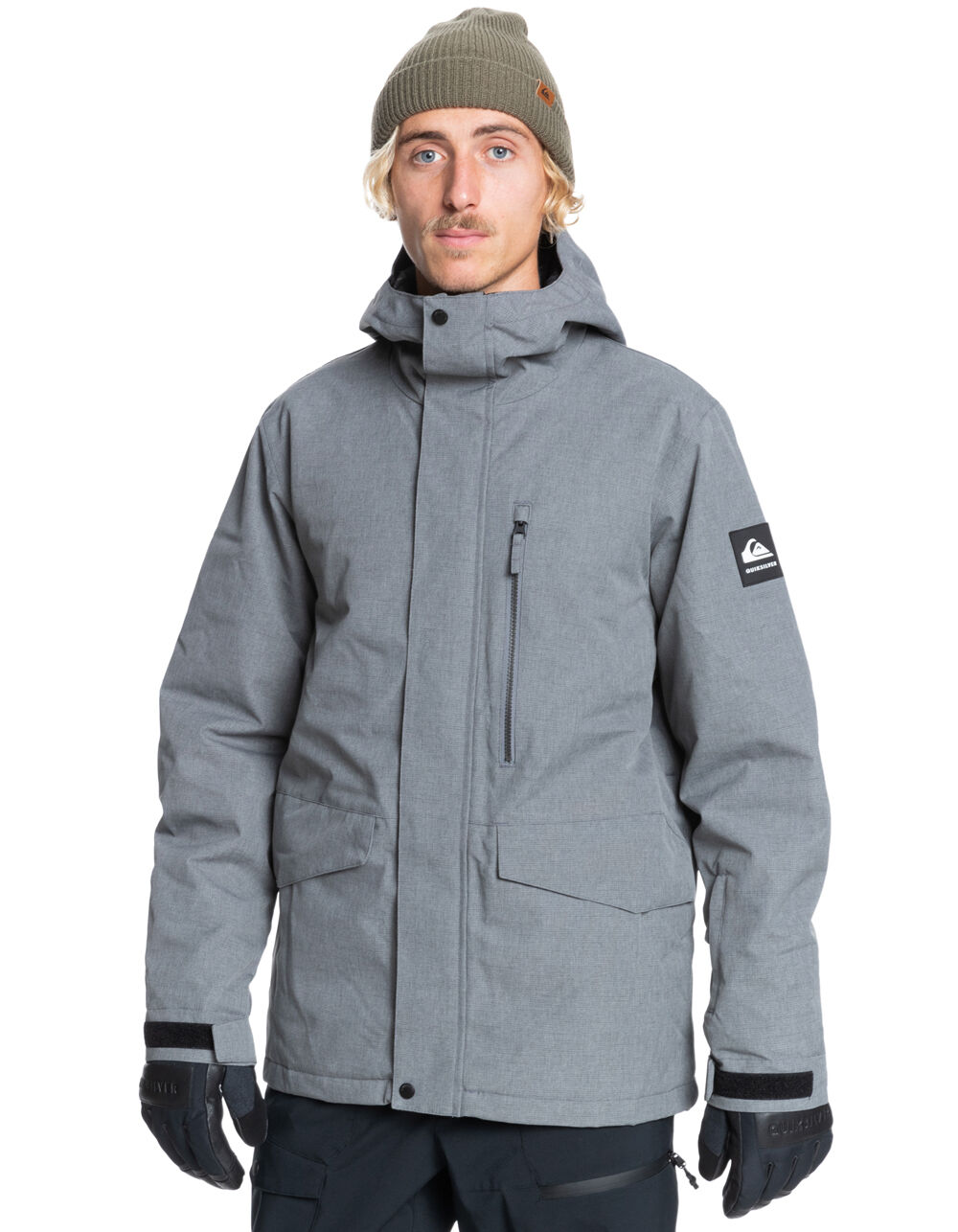QUIKSILVER Mission Solid Mens Snow Jacket - HEGRY | Tillys