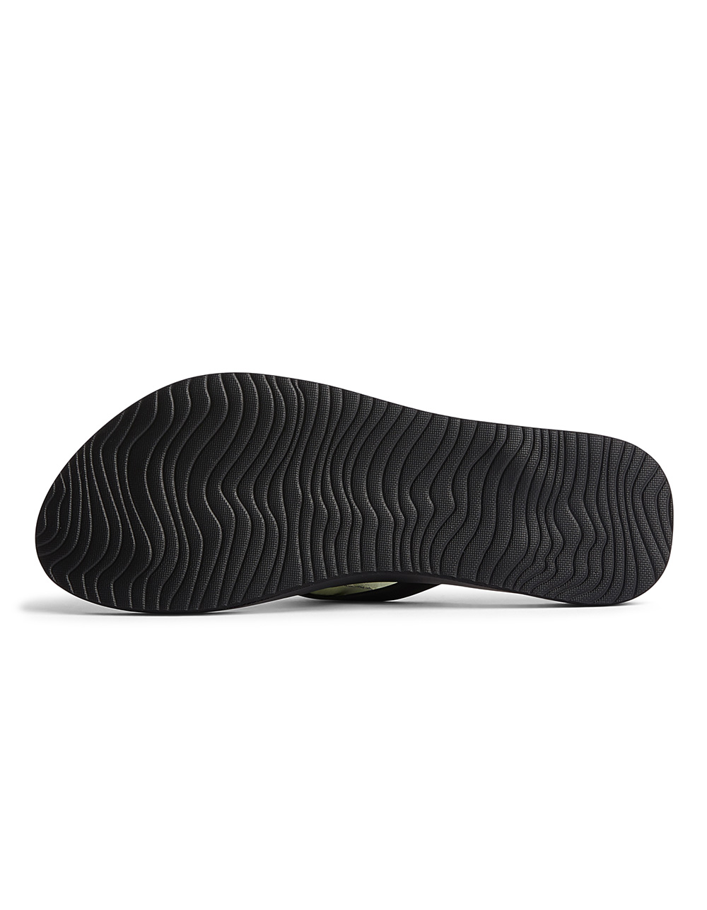 REEF Cushion Bounce Slim Womens Flip Flops - BLACK