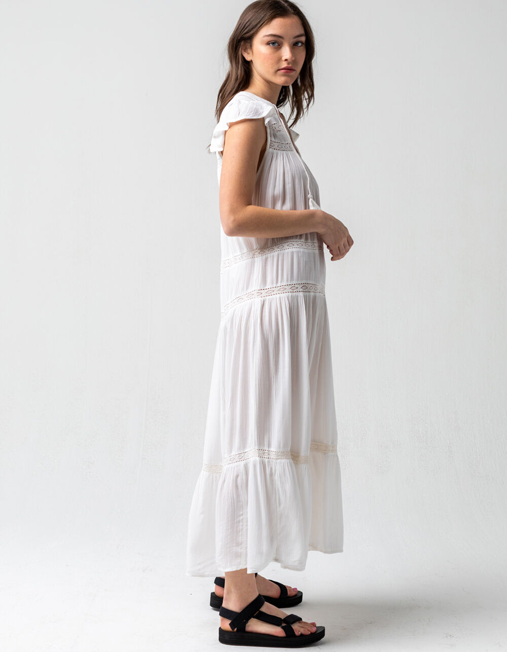 RIP CURL Layla Maxi Dress - WHITE | Tillys