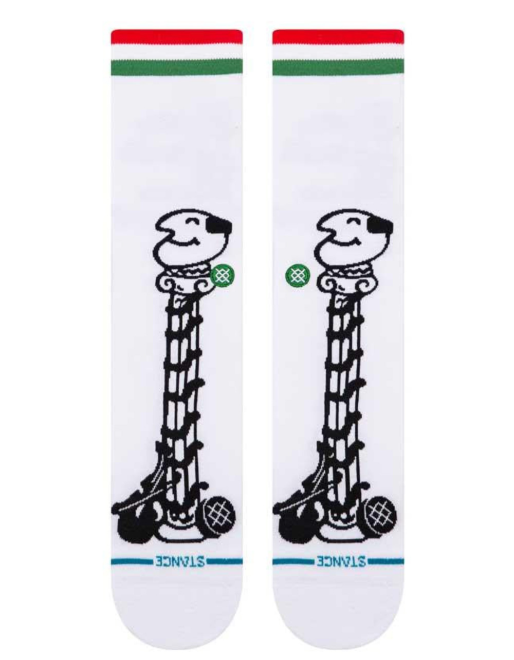 STANCE x Home Alone Little Neros Crew Socks - WHITE COMBO