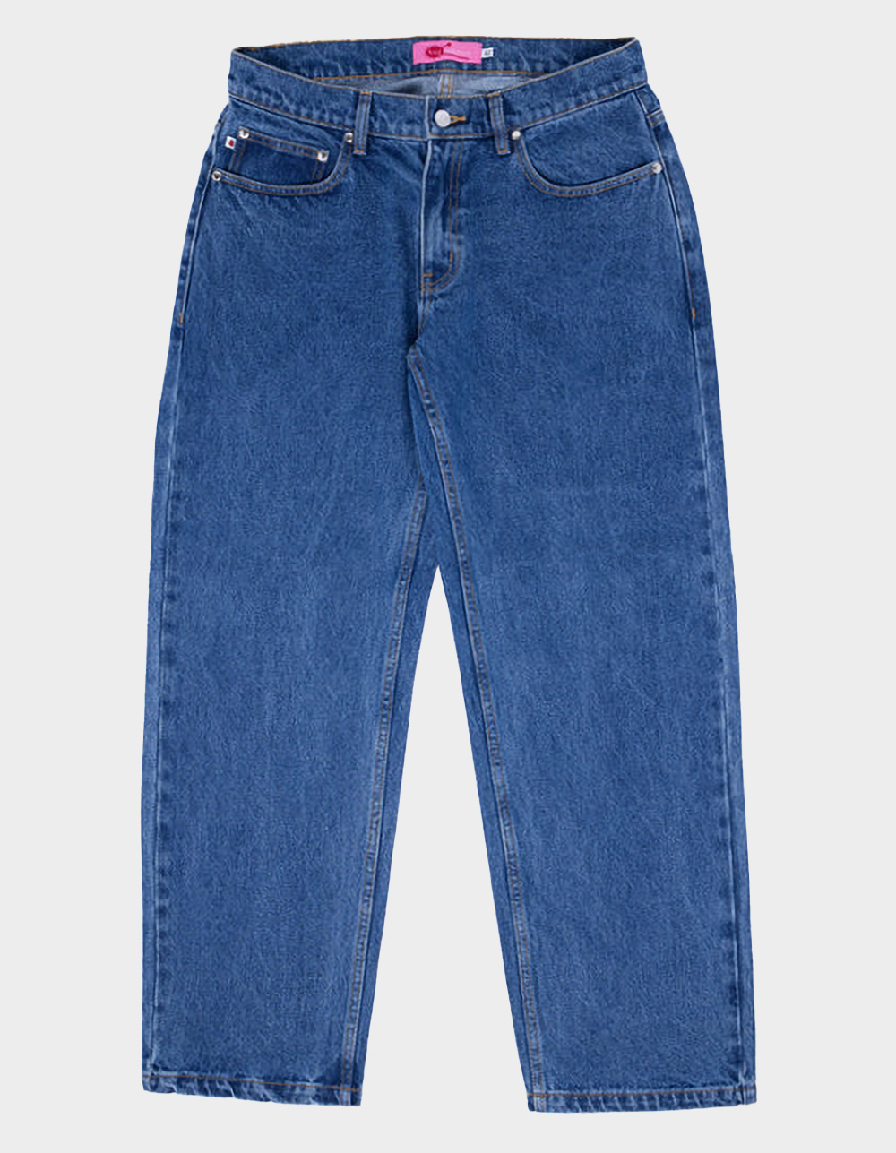 FROG SKATEBOARDS Five Pocket Straight Jeans - BLUE