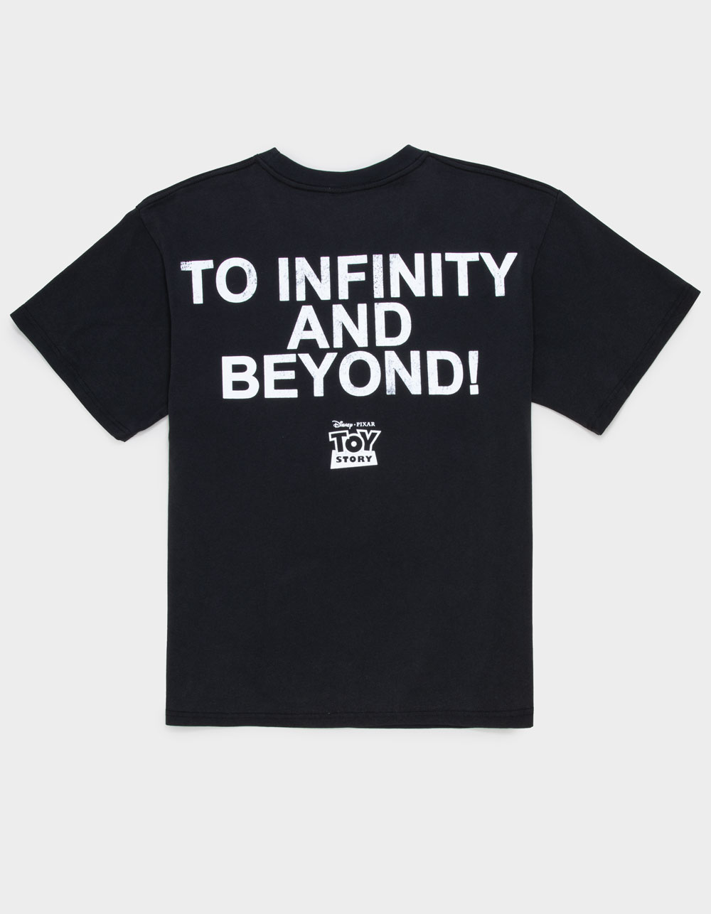 DISNEY Pixar Toy Story Lightyear Mens Boxy Tee - WASHED BLACK