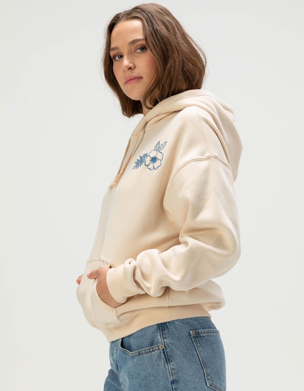 O'NEILL Flora Drift Womens Hoodie - IVORY