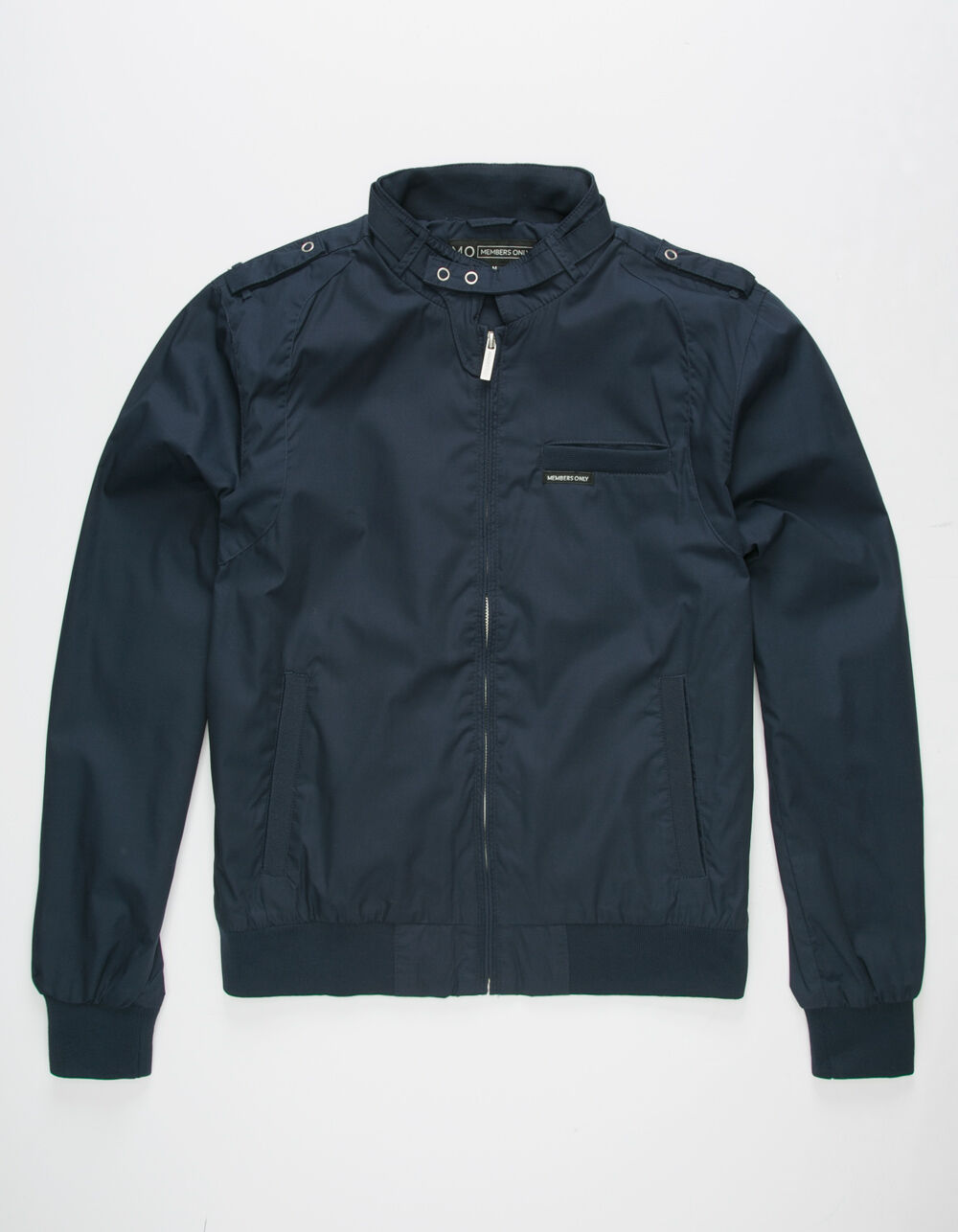 MEMBERS ONLY Iconic Racer Mens Jacket NAVY Tillys