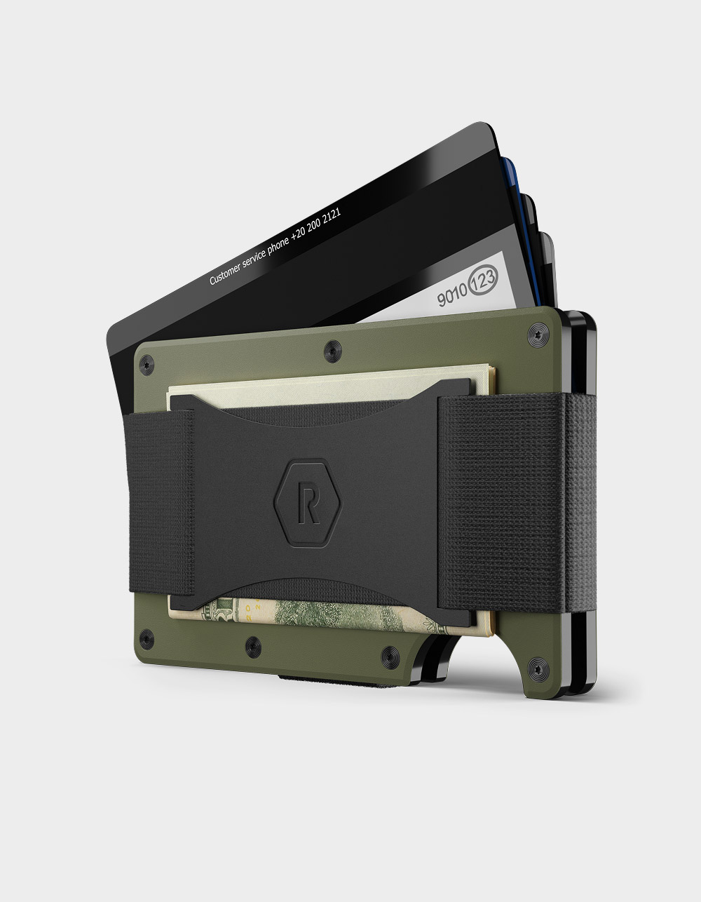 RIDGE WALLETS Matte Olive Ridge 2.0 MagSafe Wallet - GREEN