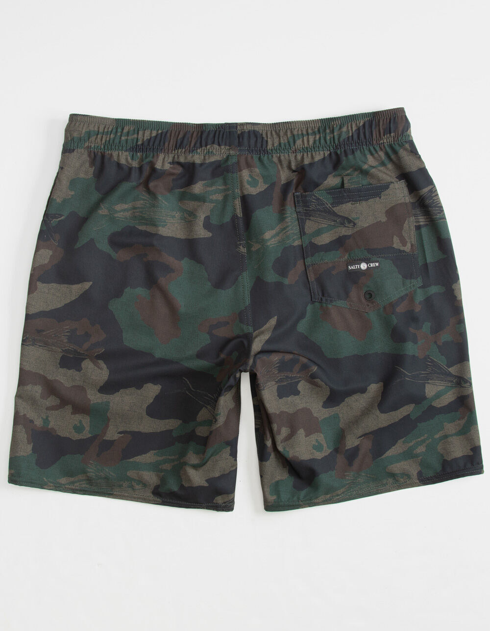 SALTY CREW Flying Fish Mens Volley Shorts - CAMO | Tillys